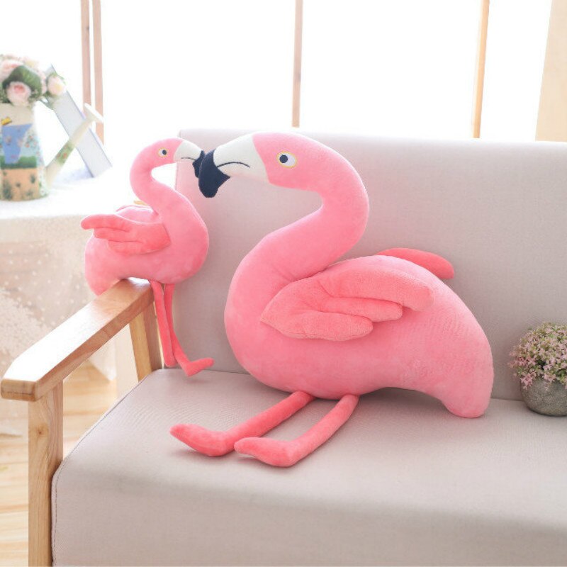 Roze Meisje Hart Flamingo Dude Knuffel Met Slapen Kussen Doek Pop Cadeau Voor Kinderen En Meisjes