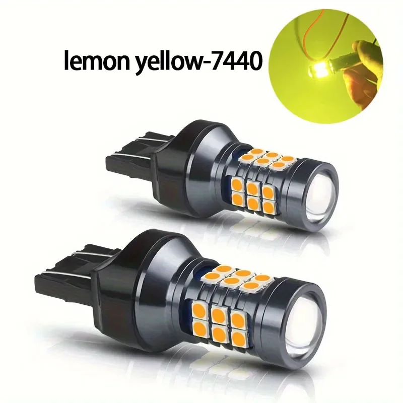 Ampoule de clignotant de voiture LED, feu de signalisation universel haute luminosité, voyant d'avertissement, lumière de sécurité nocturne, pièces de feu de signalisation de voiture: Rouge / 4300k