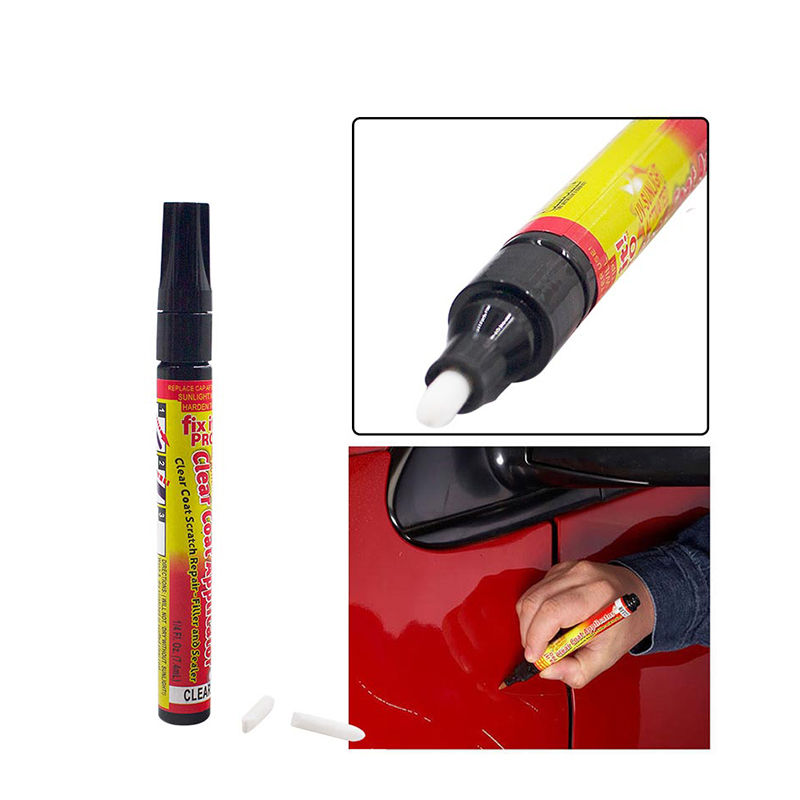 Penna per riparazione graffi auto Penna per ritocco Penna per pittore Riparazione superficiale Applicatore professionale Dispositivo per rimozione graffi trasparente per auto di qualsiasi colore