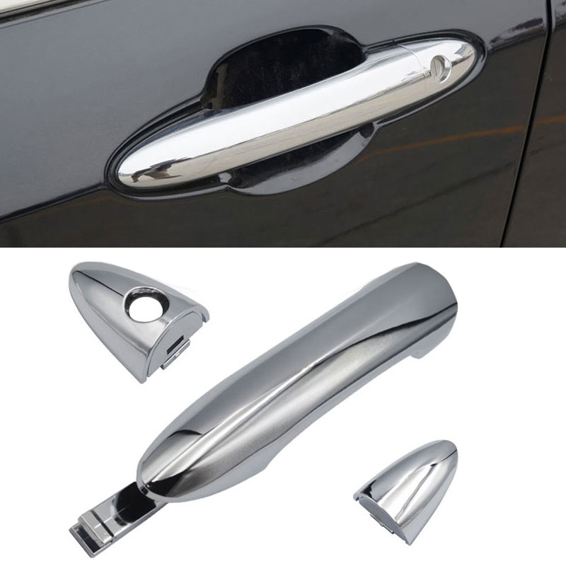 Manijas de puerta Exterior cromadas para coche FAW Besturn X80, accesorios para coche