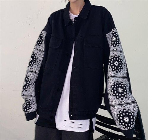 Zware Denim Jas Mannen Casual Revers Katoen Jeans Jas Mannen Bontkraag Warme Winter Mannen Jas En Jas, Zwart, S