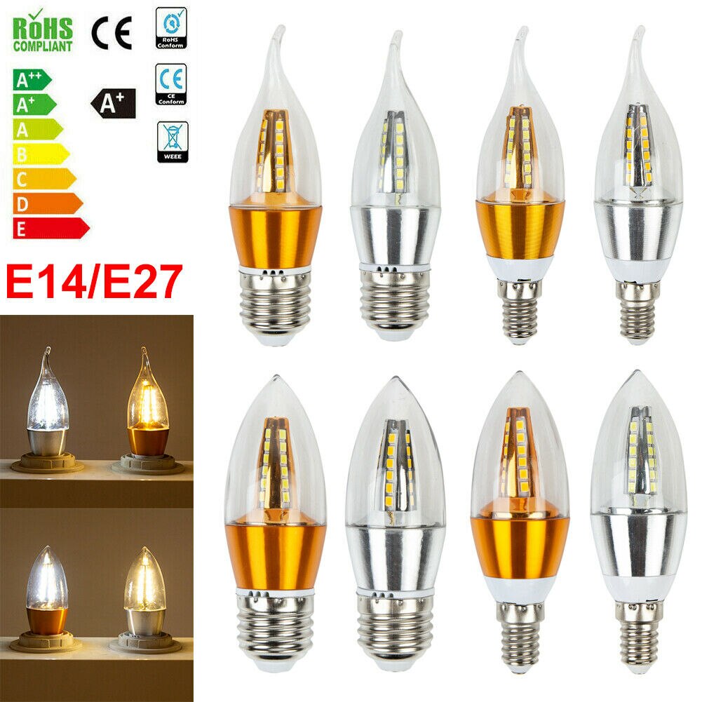LED Bulb E14 E27 5W LED Constant Current Bulb Lamp White Warm White Light Led Lighting Bulbs