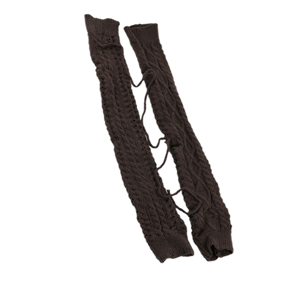 String kvinnor sticka tålös tjej vinter lår höga leggings stövlar strumpa