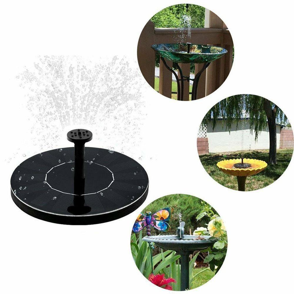 180L/H 7V/1.4W Engineering Plastics Mini Zonne-energie Vogelbad Water Drijvende Fontein Pomp Zwembad Tuin outdoor Decoratie