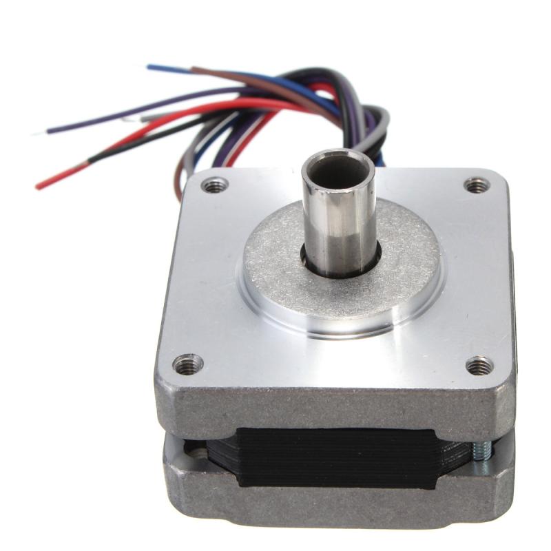 39MM Hohlwelle hybrid Schrittmotor 4 Phase 5 Draht Platz 1,8 Grad Stepper Motor- Neue