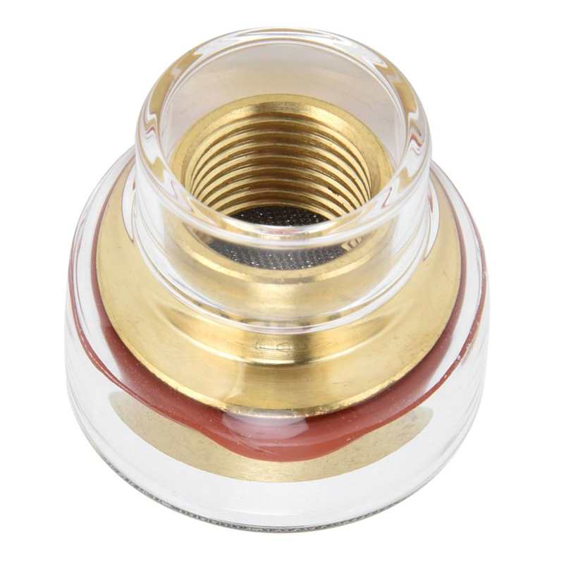 Palnik robić spawania szklany kubek 1.6mm spawanie TIG zestaw palnik robić spawania szklany kubek Collet szklana dysza argonu palnik robić spawania robić WP 17/18/26