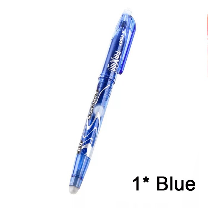 Pilot Frixion LFB-20EF-B Colors Erasable Marker Gel Ink Pen Medium Tip 0.5 mm for Elfinbook [More option]: 1 Blue