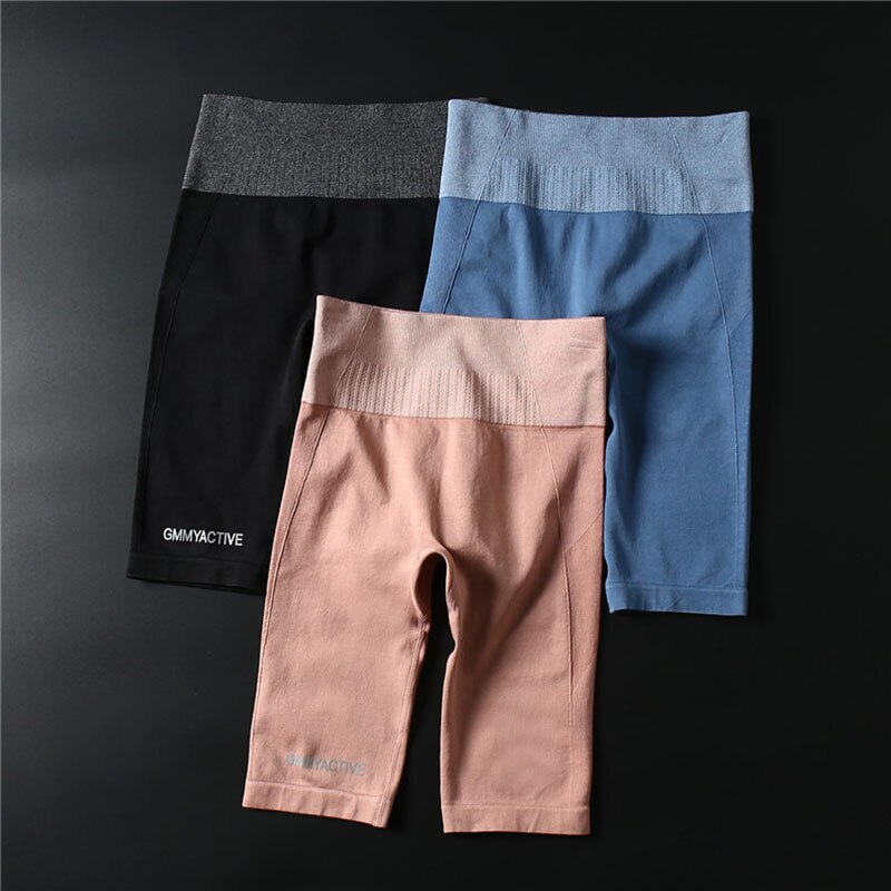 Vrouwen Brief Sport Shorts Elastische Strakke Hoge Sterkte Fitness Shorts Sneldrogende Fietsen Naadloze Yoga Shorts Gym Kleding