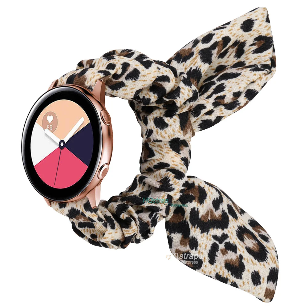 Correas elásticas Scrunchie para reloj samsung Galaxy, banda de reloj de 42mm 46 para samsung Galaxy Watch 3 41 45mm Huawei Watch GT 2e: ( S ) length 130mm / 121 / For lug width 20mm