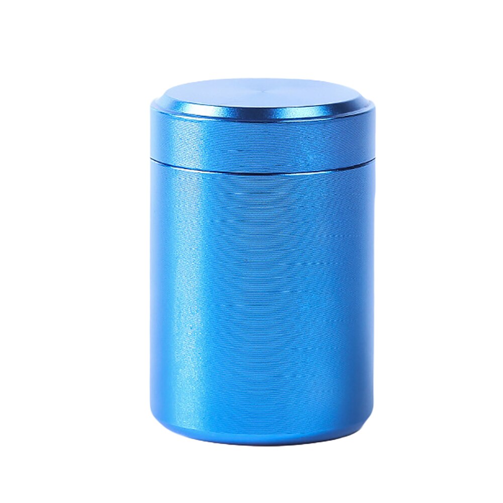 Bote de almacenamiento de aluminio de 70ml para hierbas, tarro para alijo, hermético, a prueba de olor, hierbas, especias, contenedores de té, jarras de contenedores, botellas