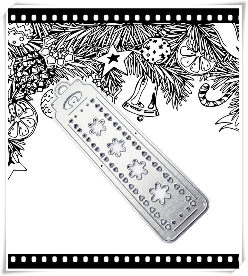 Stansen, liefdesbladwijzer, hert, metaal, papier, stans, scrapbooking/doe-het-zelf reliëfmal, kerstkaarten