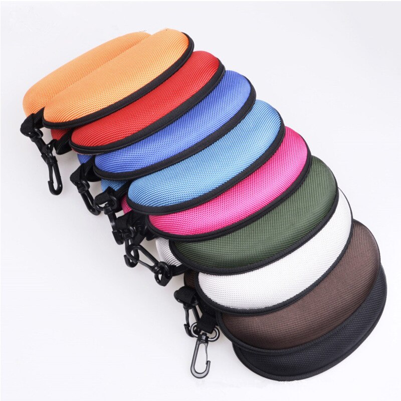 11 Kleuren Zonnebril Leesbril Draagtas Hard Zipper Box Travel Pack Pouch Blauw Licht Blokkeren Bril Case