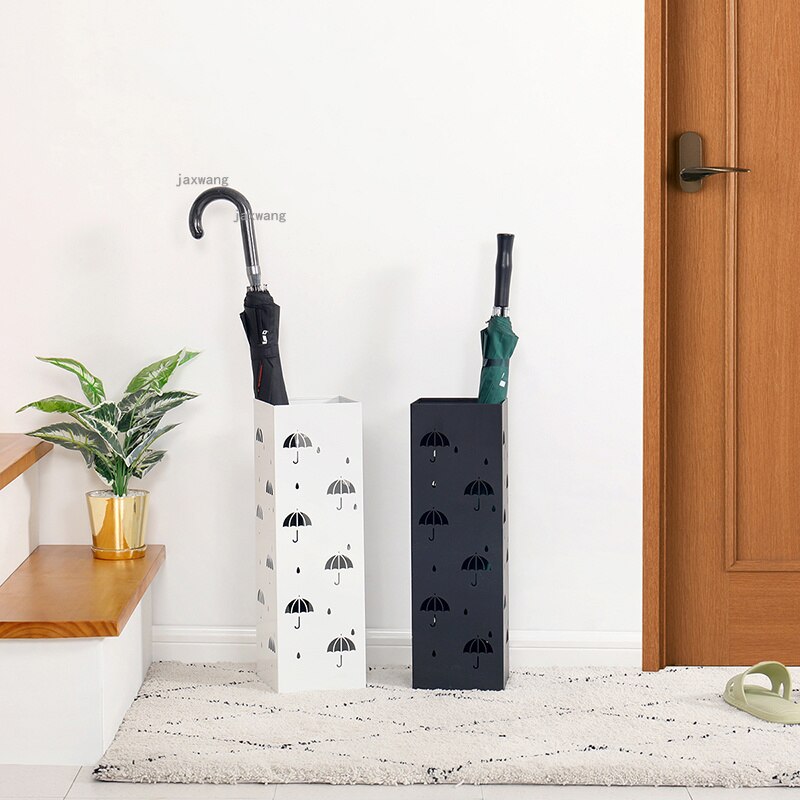 Soporte de suelo para paraguas, mueble para balcón, vestíbulo, oficina, restaurante, cafetería