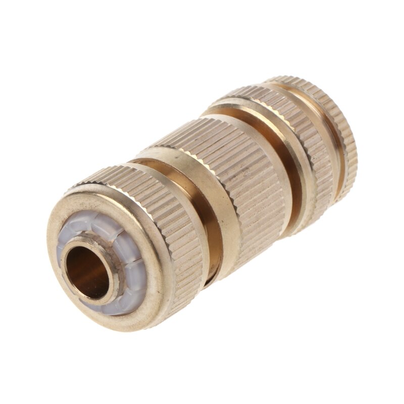 1/2" Brass Tap Hose Connector Garden Water Pipe Quick Adaptor Fitting Thread