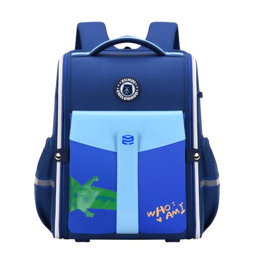 GREATOP Style Schoolbag OXford Waterproof Kids Backpack Boy Girl School Bags Children Satchel Students Mochila: Blue