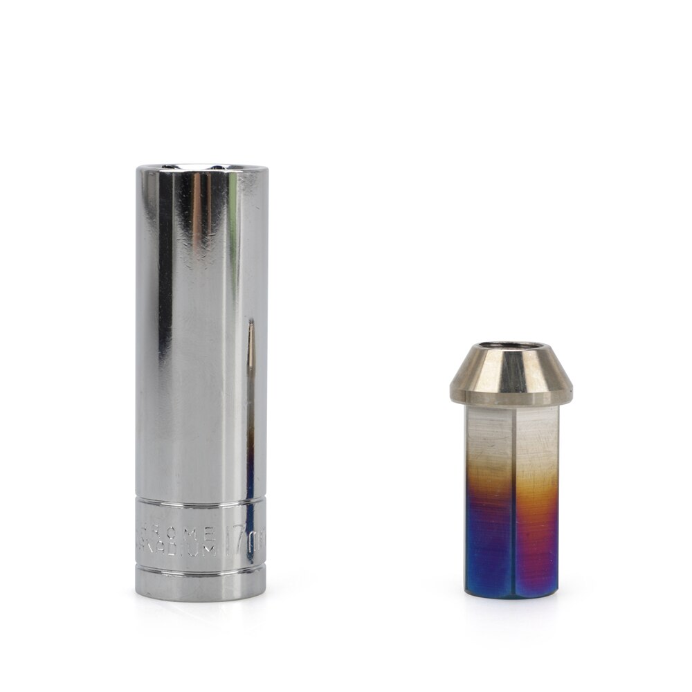 20PCS Stainless Steel lug nut 45MM Tapered conical seat M12*1.5 Racing Car Modification lug nuts HEX17MM