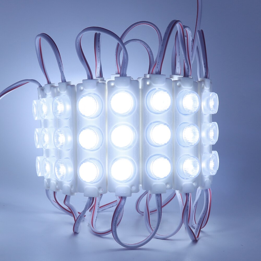 Super Bright SMD 3W SMD 3030 LED Module Advertisement LED Module Lighting 3 LED DC12V 1PC 20PCS