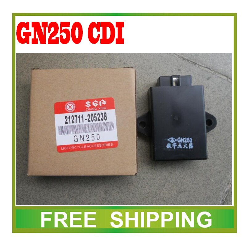 motorcycle GN250 TU GN 250 Digital Ignition Control Module CDI Box UNIT 6pin plug 250cc accessories