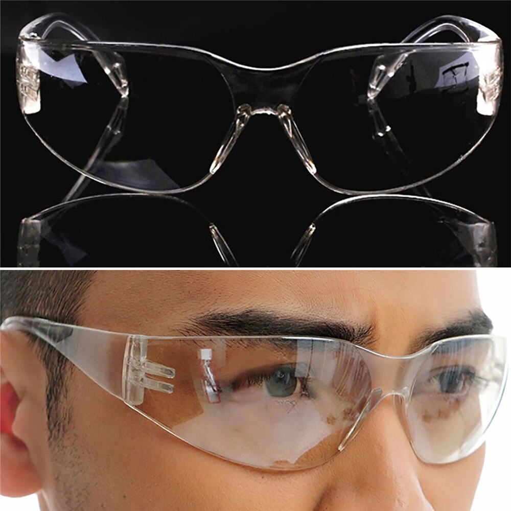 Transparante Beschermende Bril Veiligheid Werk Bril Lab Veiligheidsbril Bescherming Bril Eyewear Anti-Shock Bril