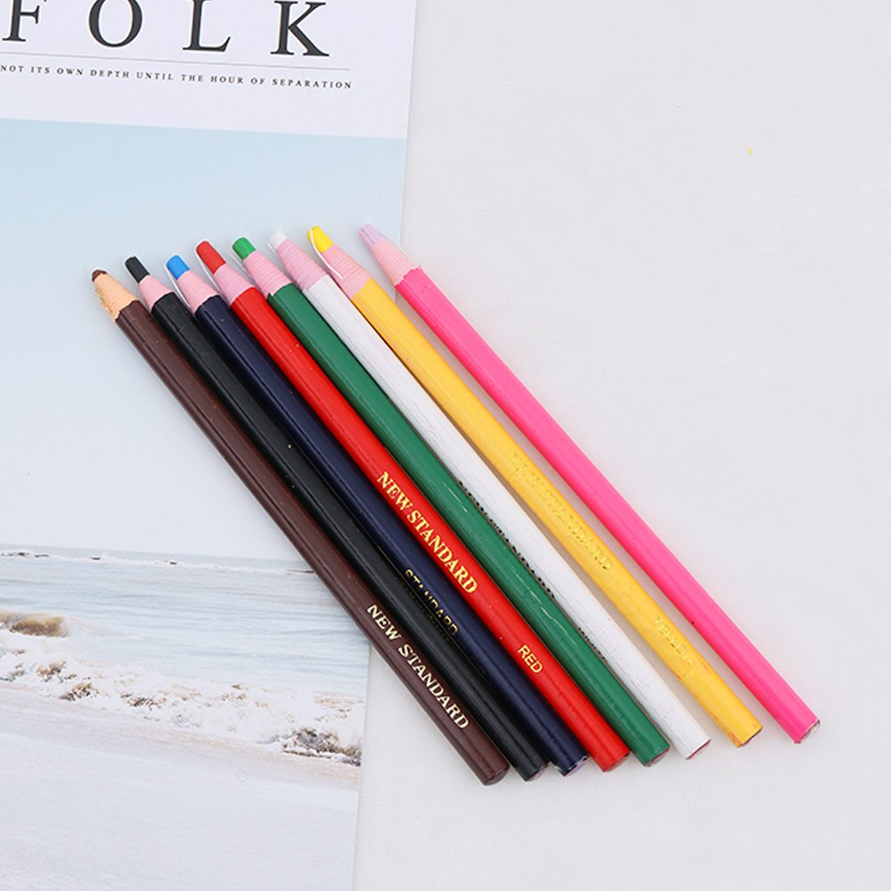 3PCS/set Peel off Marker Grease Pencil Colored Crayon Pen Paper Roll Wax Pencil Graffiti Drawing Tool For Metal Glass Fabric