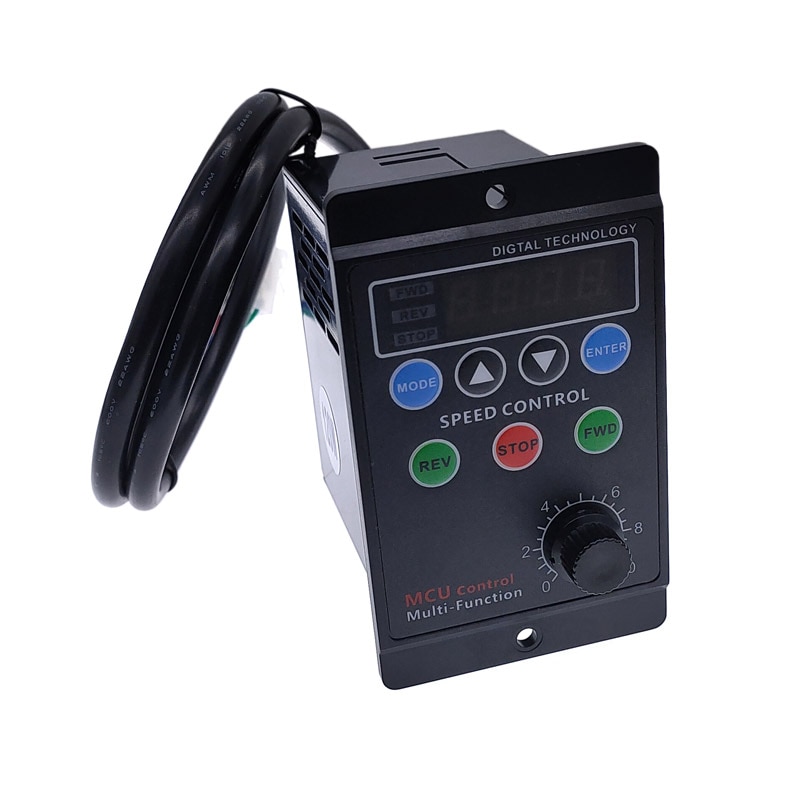UX-52 MCU control multi-function Digital display Motor Speed 400W AC220V Pinpoint Regulator Controller Forward&amp;Backward 50/60hz