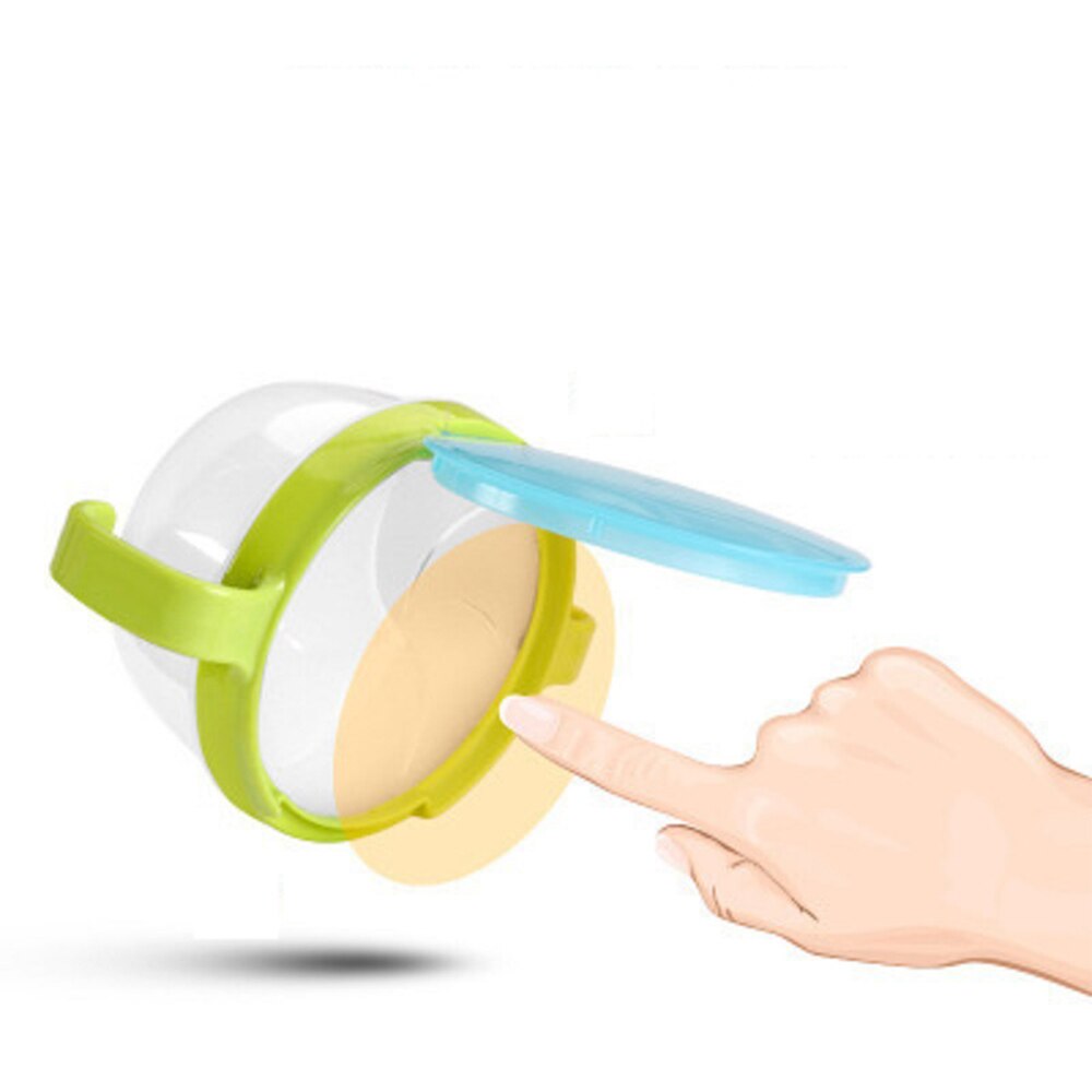 Double Handle Toddler Plastic Snack Container, Snack Cup, Spill Proof Cookie Container, Storage Box, Snacks # 20