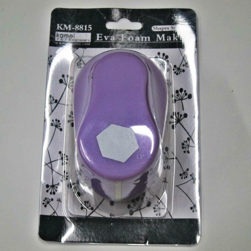 Hexagone coupe-papier 1.5 ''formes artisanat perforateurs outils pour Scrapbook décoratif perforateur bricolage perforateur Scrapbooking poinçons