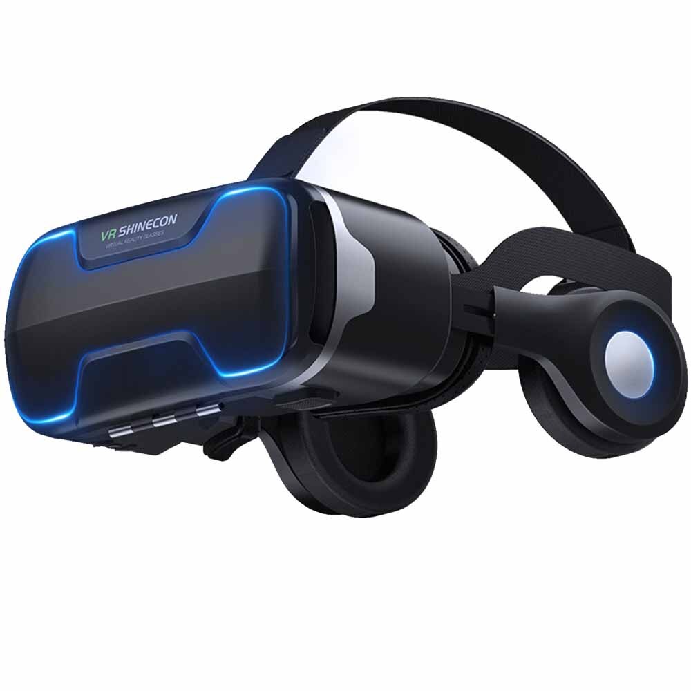 Virtual Reality Headset VR SHINECON 3D VR Bril Duizend Magische Spiegel Vier Generaties Draagbare G02ED: Default Title