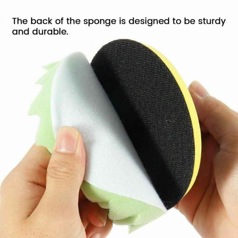 39pcs Soft Maintainance Waxing Gross Buffer Reusable Cleaning Tool Washable Polishing Pad Set Car Polisher Round Drill Sponge