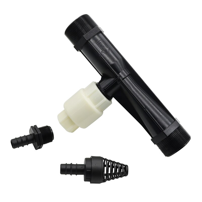 2" Venturi Fertilizer Injector Agriculture Garden Irrigation Device Watering Equipment Fertigation Equipment Patio Lawn 2 Pcs