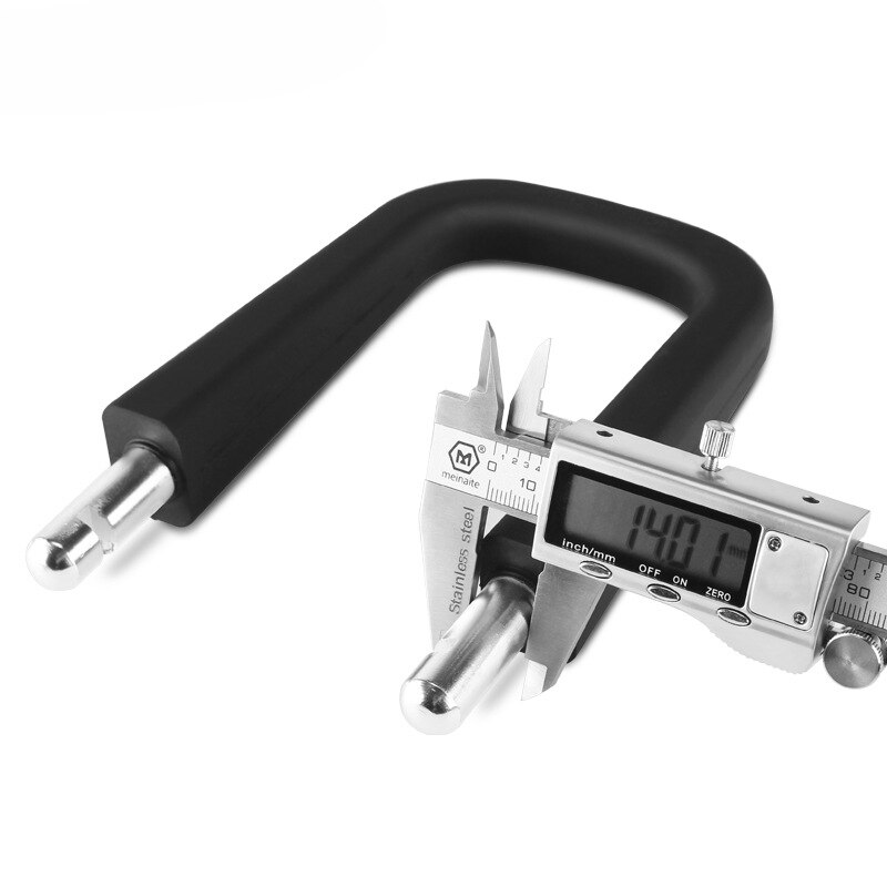 Heavy Duty Anti-Theft Alloy Bike Bicycle U Lock Motocycle Padlock with 3 Security Keys Transportation Bracket System
