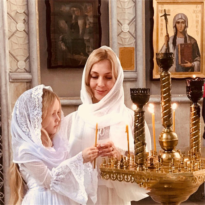 Voile catholique pour petites filles, blanc, Voile de masse latine, Voile de couleur noire, pour enfants de l'église