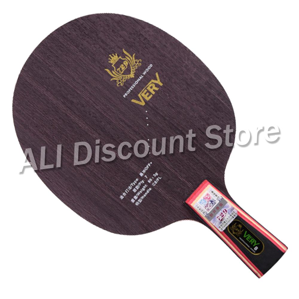 Friendship 729 Very 7 8table Tennis Blade Offensive Ping Pong Racket Bat Pure Wood