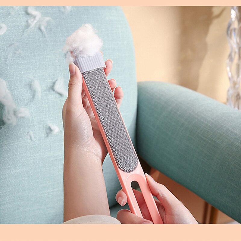 Brosse d'épilation électrostatique Double face, pour enlever les poils, les poils collants, les vêtements, les manteaux, les poils d'animaux, les peluches