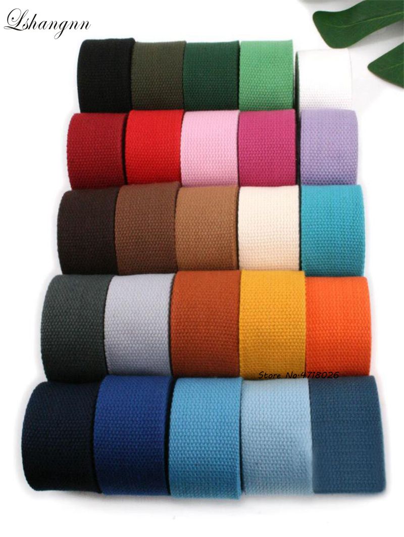10 meter 30mm Breedte Canvas Lint Polyester Geweven Katoen Strap Naaien Tas Riem Accessoires Voor Riem Maken Naaien DIY craft