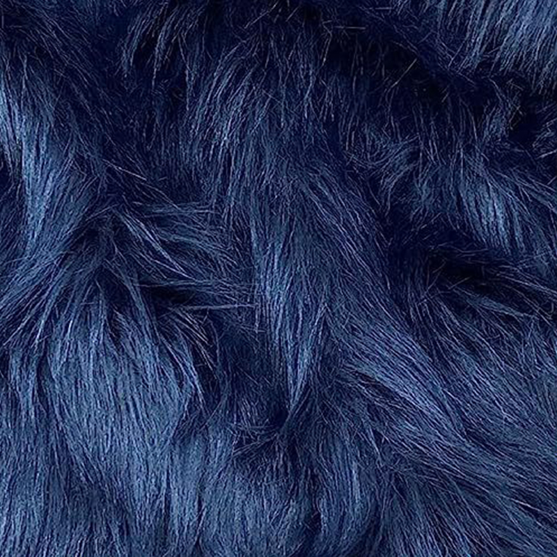 Zachte lange vachtstof kleurrijke vierkante pluche kunstmatige patchwork doe-het-zelf handgemaakte kerstpop baard haar kussen naaimateriaal accessoire