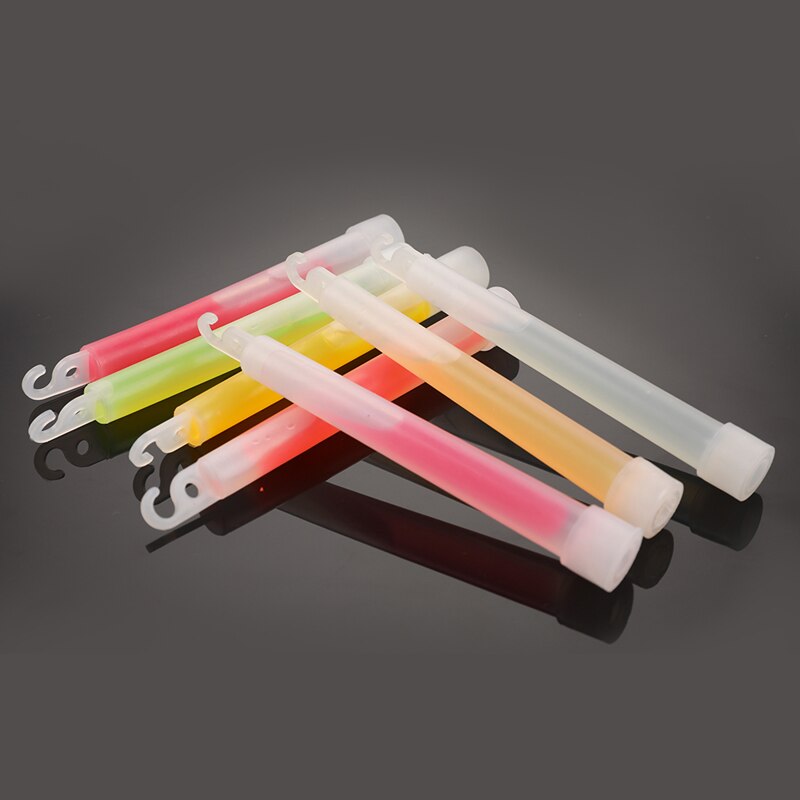 5 unids/lote 6 pulgadas Multicolor Glow Stick luz química Camping emergencia decoración clubes suministros fluorescente