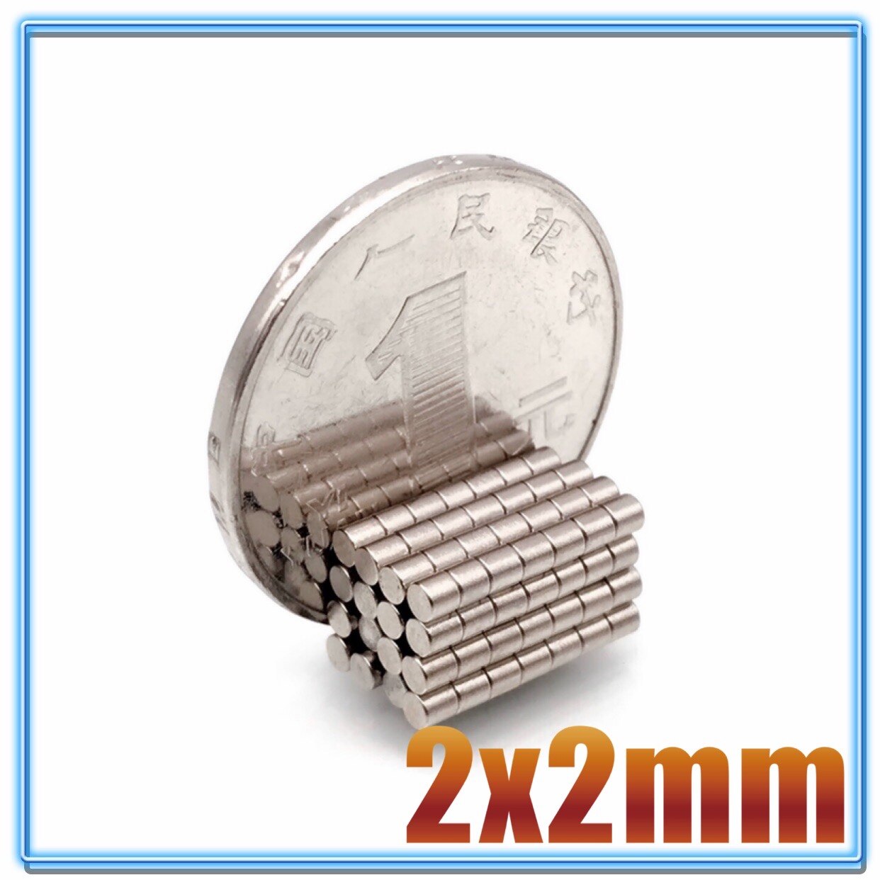 100 ~ 10000 stk 2 x 2mm små magneter runde 2mm*2mm neodymmagnetskive 2 x 2 permanente ndfeb supersterk kraftig magnetisk 2*2mm