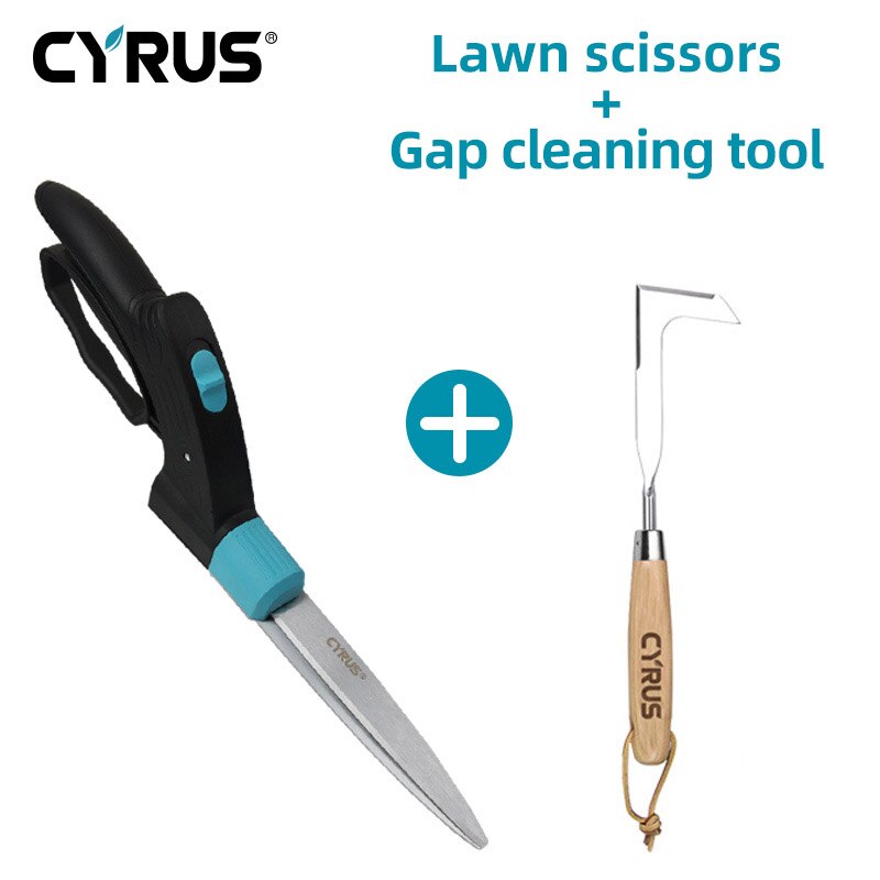 Grass Shears Hedge Shears Gardening Tools Handheld Lawn Trimming Borders Garden Boxwood Bushes 360° Rotate Sharp: Shears