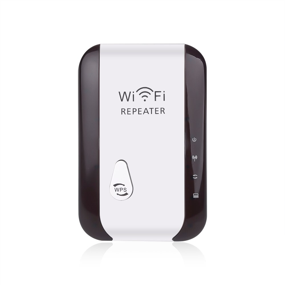 Kebidu 300Mbps amplificatore Wi-Fi a lungo raggio 2.4G ripetitore WiFi Wireless Extender Wifi Booster segnale Wifi ripetitore Router Wifi nuovo: EU Plug / No Antenna