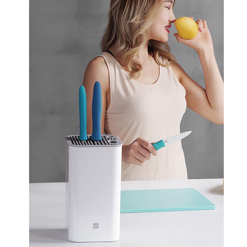 Home Knife Block Knife Holder Storage , Detachable for Easy Cleaning