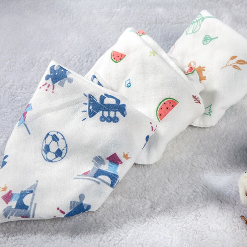 3 stücke 100% Organische Baumwolle Jungen Mädchen Burp Tücher Rülpsen Bandana Rennen Bandana Sabbern Lätzchen Kleinkind Schal Infant