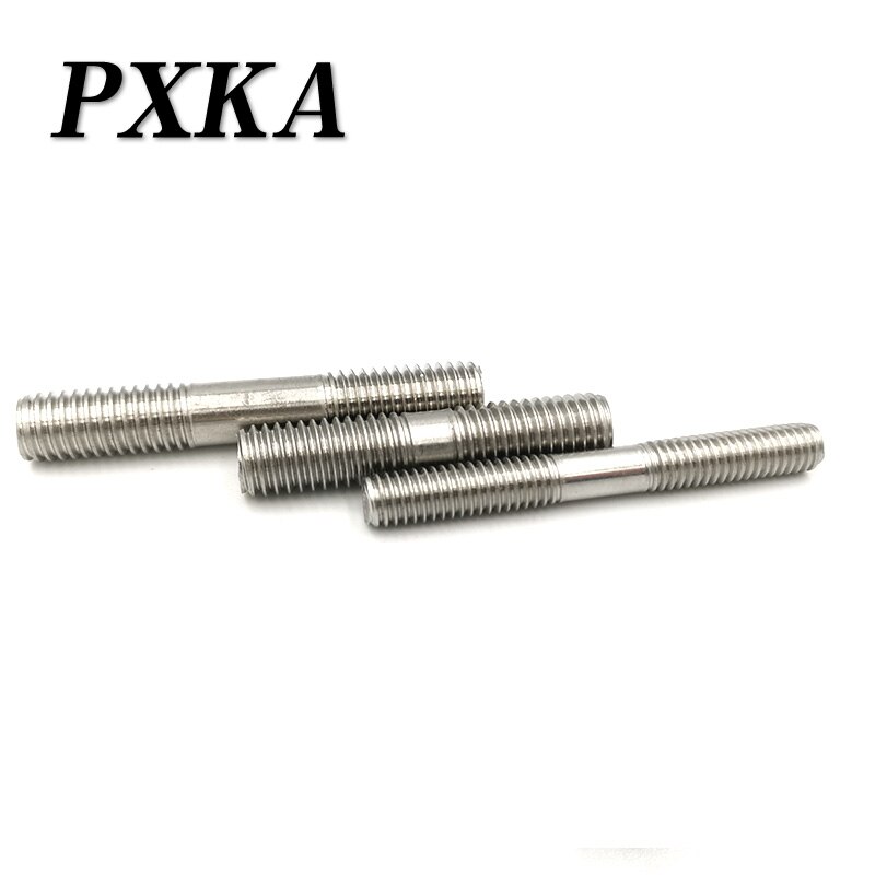 M6 304 stainless steel stud bolts stud screws*60-70-80-90-100-200 rust and corrosion resistance