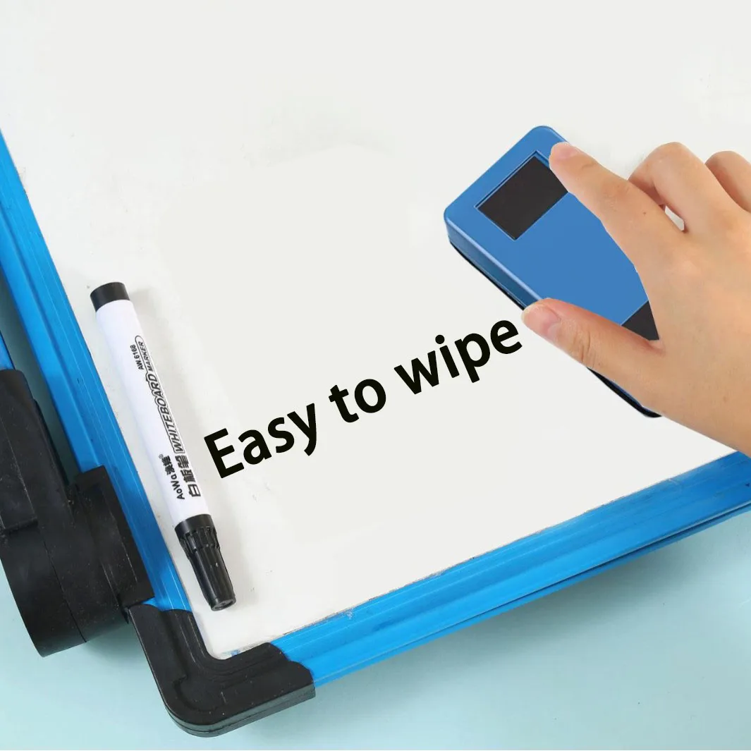 4/8 stuks zwarte uitwisbare whiteboard-pen, rood blauw af te vegen grote koppen, glazen notitiepen met grote capaciteit, whiteboard-markeerstift