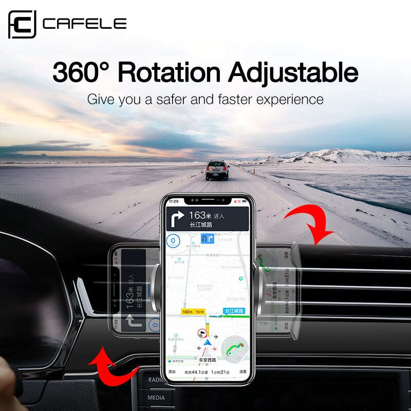 Cafele 10W Wireless Car Charger Voor Telefoon in Auto Draadloze Oplader Intelligente Infrarood Snelle Draadloze Opladen Auto Telefoon Oplader