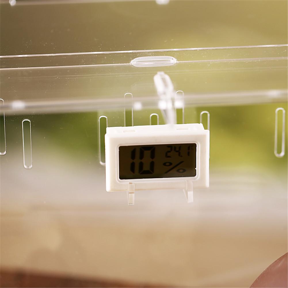 Acrilico Terrario ragno Allevamento Scatola Rettile scatola di Alimentazione per Arrampicata animale domestico Terrario Serpente ragno Lucertola Scorpione Millepiedi 20E