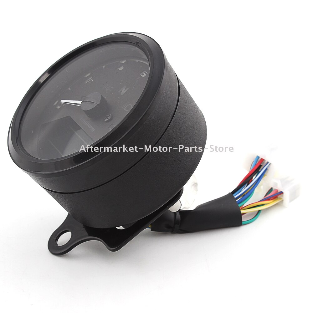 Universal Multi-function LCD Digital Odometer Tachometer Speedometer Gauge For Honda CB Scout Cafe Bobber 2-4 Cylinders Bikes