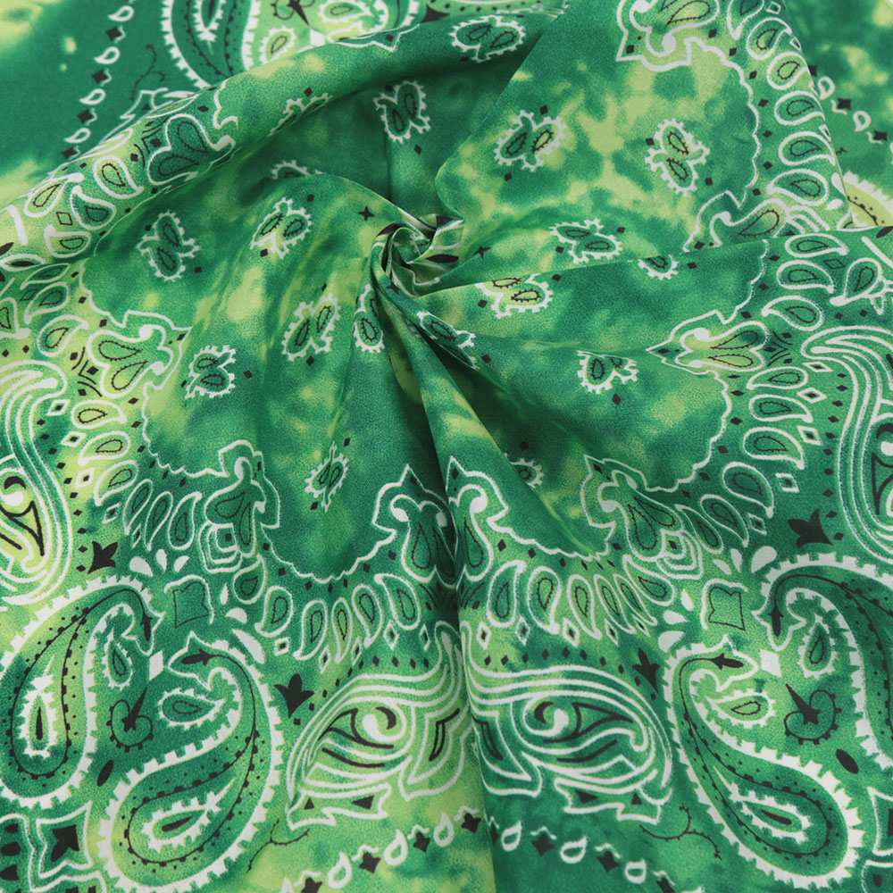 Für Männer/Frauen Kopftuch Hip-Hop Paisley Bandanas Halstuch Punk Tie-Dye Sport Kopfbedeckung Quadratisches Stirnband Wickelschal Zubehör