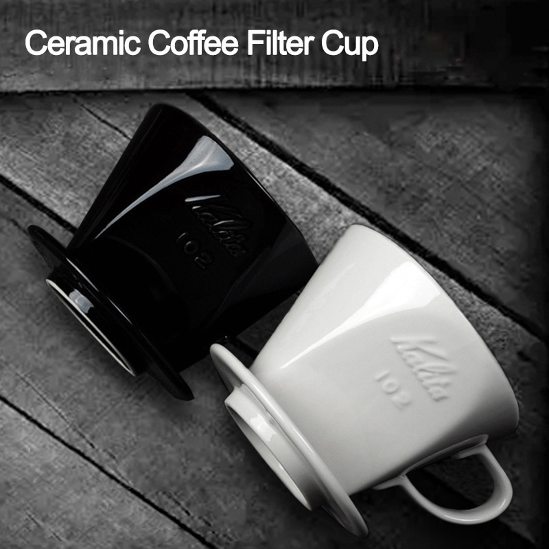 Keramiek Koffie Filter Bekerhouder Giet Over Espresso Koffie Druppelaar Koffie Manden Percolator Herbruikbare Kopjes Koffie Accessoires