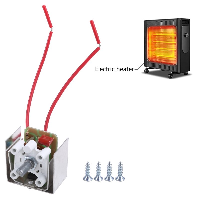 A6HB Electric Heater Gear Switch Electric Heater Temperature Control Switch Accessory